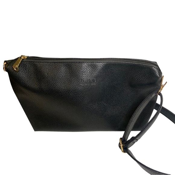 Gucci Handbags - Black Leather GUCCI Crossbody Bag Shoulder Bag